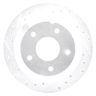 DFC® - Premium Drilled and Slotted Rear Driver Side Brake Rotor