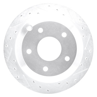 DFC® - Premium Drilled and Slotted Rear Passenger Side Brake Rotor