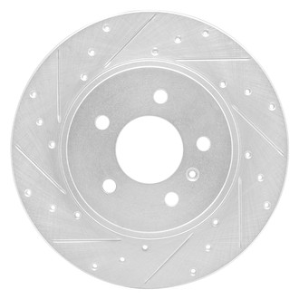 DFC® - Premium Drilled and Slotted Rear Driver Side Brake Rotor