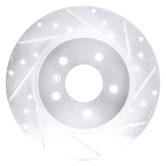 DFC® - Premium Drilled and Slotted Rear Passenger Side Brake Rotor
