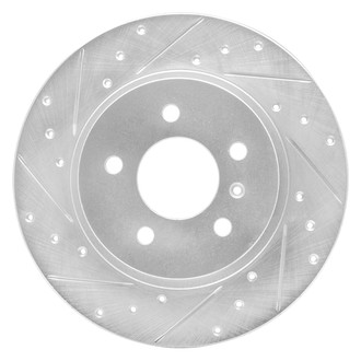 DFC® - Premium Drilled and Slotted Rear Driver Side Brake Rotor