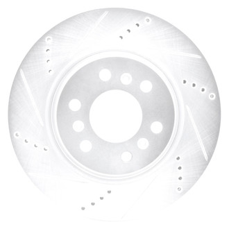DFC® - Premium Drilled and Slotted Front Driver Side Brake Rotor