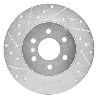 DFC® - Premium Drilled and Slotted Rear Driver Side Brake Rotor