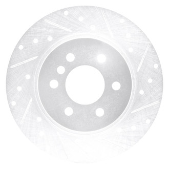 DFC® - Premium Drilled and Slotted Rear Passenger Side Brake Rotor