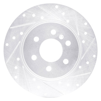 DFC® - Premium Drilled and Slotted Rear Passenger Side Brake Rotor