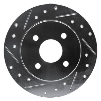 DFC® - Premium Drilled and Slotted Rear Driver Side Brake Rotor