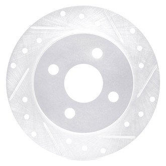 DFC® - Premium Drilled and Slotted Rear Passenger Side Brake Rotor