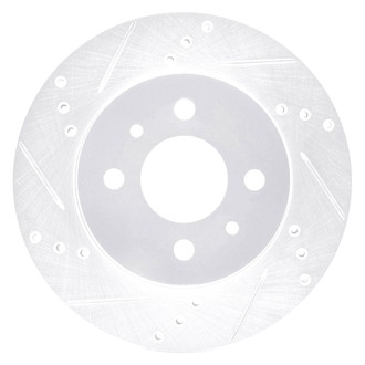 DFC® - Premium Drilled and Slotted Front Driver Side Brake Rotor