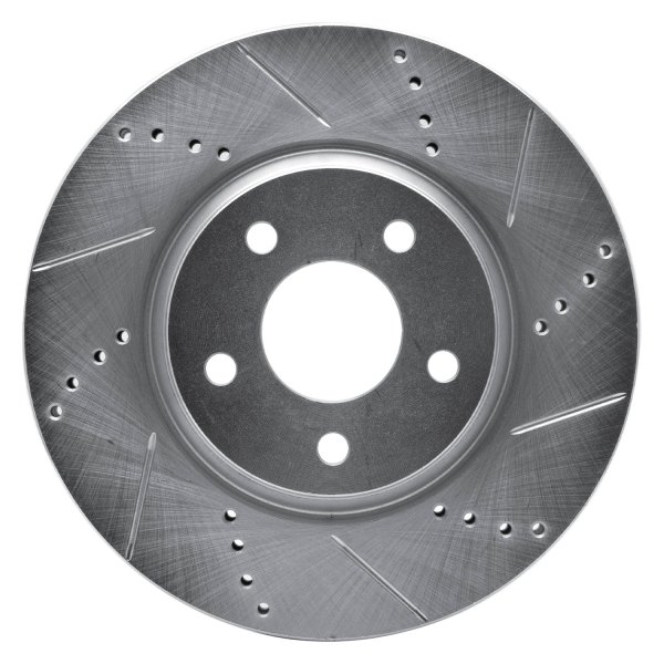 DFC® - Premium Drilled and Slotted Front Brake Rotor