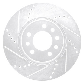 DFC® - Premium Drilled and Slotted Front Driver Side Brake Rotor