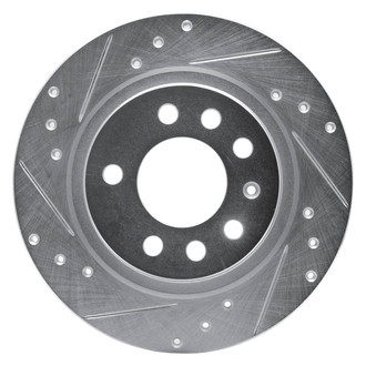 DFC® - Premium Drilled and Slotted Rear Driver Side Brake Rotor