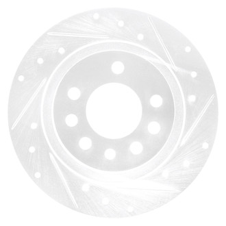 DFC® - Premium Drilled and Slotted Rear Passenger Side Brake Rotor