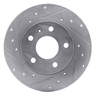 DFC® - Premium Drilled and Slotted Rear Driver Side Brake Rotor