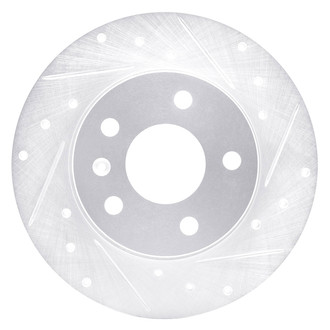 DFC® - Premium Drilled and Slotted Rear Passenger Side Brake Rotor
