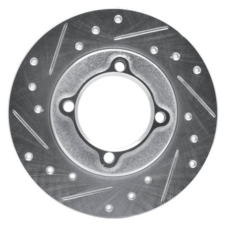 DFC® - Premium Drilled and Slotted Front Driver Side Brake Rotor