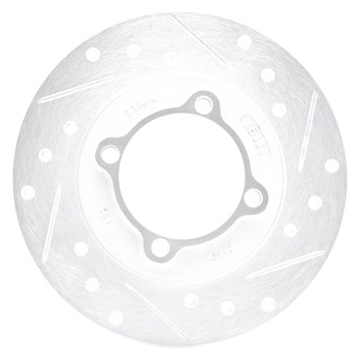 DFC® - Premium Drilled and Slotted Front Passenger Side Brake Rotor