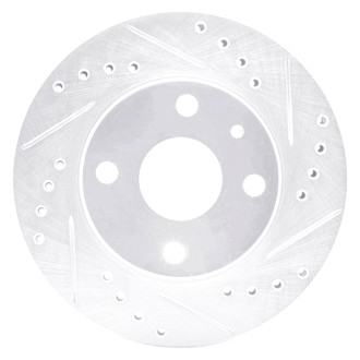 DFC® - Premium Drilled and Slotted Front Passenger Side Brake Rotor