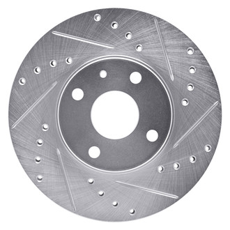 DFC® - Premium Drilled and Slotted Front Passenger Side Brake Rotor