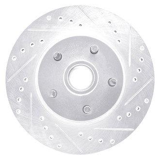 DFC® - Premium Drilled and Slotted Front Passenger Side Brake Rotor