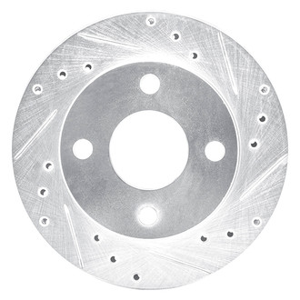 DFC® - Premium Drilled and Slotted Front Passenger Side Brake Rotor