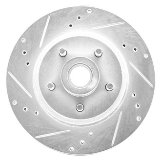 DFC® - Premium Drilled and Slotted Front Driver Side Brake Rotor