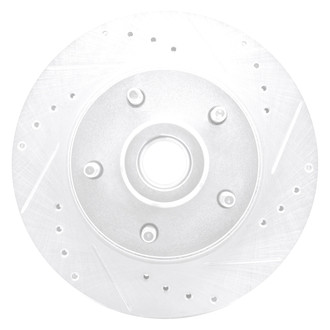 DFC® - Premium Drilled and Slotted Front Passenger Side Brake Rotor