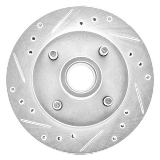 DFC® - Premium Drilled and Slotted Front Driver Side Brake Rotor
