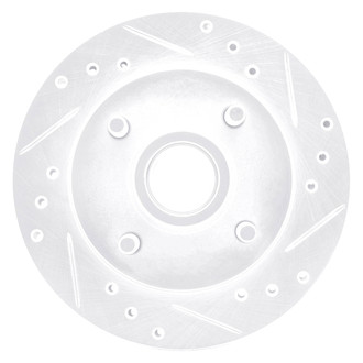 DFC® - Premium Drilled and Slotted Front Passenger Side Brake Rotor