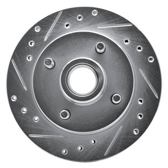 DFC® - Premium Drilled and Slotted Front Driver Side Brake Rotor