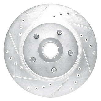 DFC® - Premium Drilled and Slotted Front Driver Side Brake Rotor