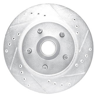 DFC® - Premium Drilled and Slotted Front Passenger Side Brake Rotor