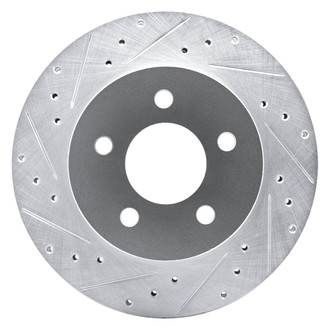 DFC® - Premium Drilled and Slotted Rear Driver Side Brake Rotor