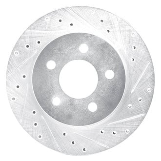 DFC® - Premium Drilled and Slotted Rear Passenger Side Brake Rotor