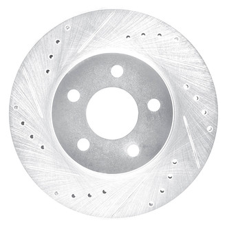DFC® - Premium Drilled and Slotted Front Driver Side Brake Rotor