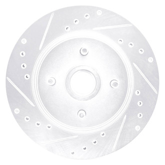 DFC® - Premium Drilled and Slotted Front Driver Side Brake Rotor