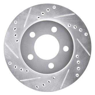 DFC® - Premium Drilled and Slotted Front Driver Side Brake Rotor