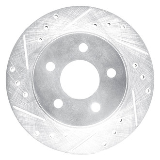 DFC® - Premium Drilled and Slotted Rear Driver Side Brake Rotor