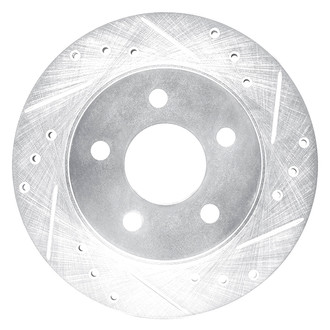 DFC® - Premium Drilled and Slotted Rear Passenger Side Brake Rotor