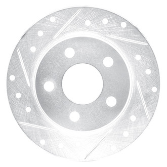DFC® - Premium Drilled and Slotted Rear Driver Side Brake Rotor