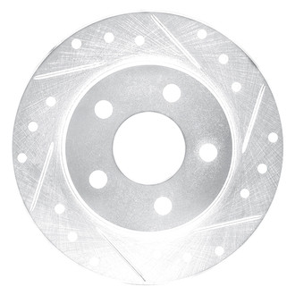 DFC® - Premium Drilled and Slotted Rear Passenger Side Brake Rotor