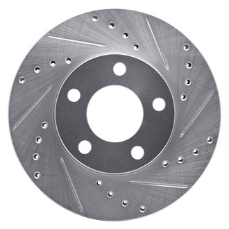 DFC® - Premium Drilled and Slotted Front Passenger Side Brake Rotor