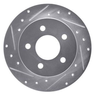 DFC® - Premium Drilled and Slotted Rear Driver Side Brake Rotor