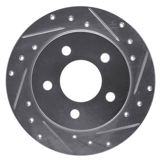 DFC® - Premium Drilled and Slotted Rear Passenger Side Brake Rotor