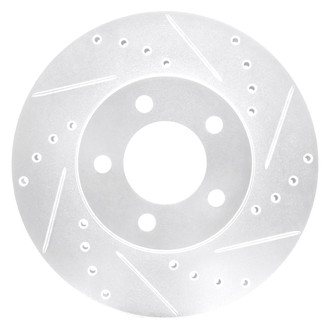DFC® - Premium Drilled and Slotted Front Passenger Side Brake Rotor