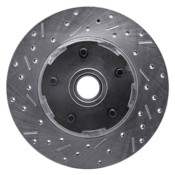 DFC® - Premium Drilled and Slotted Front Brake Rotor