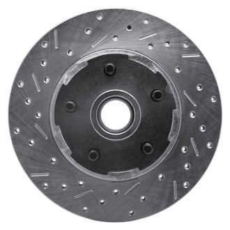 DFC® - Premium Drilled and Slotted Front Driver Side Brake Rotor