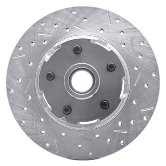 DFC® - Premium Drilled and Slotted Front Passenger Side Brake Rotor