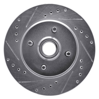 DFC® - Premium Drilled and Slotted Front Driver Side Brake Rotor