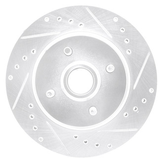 DFC® - Premium Drilled and Slotted Front Passenger Side Brake Rotor