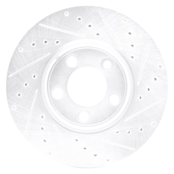 DFC® - Premium Drilled and Slotted Front Brake Rotor